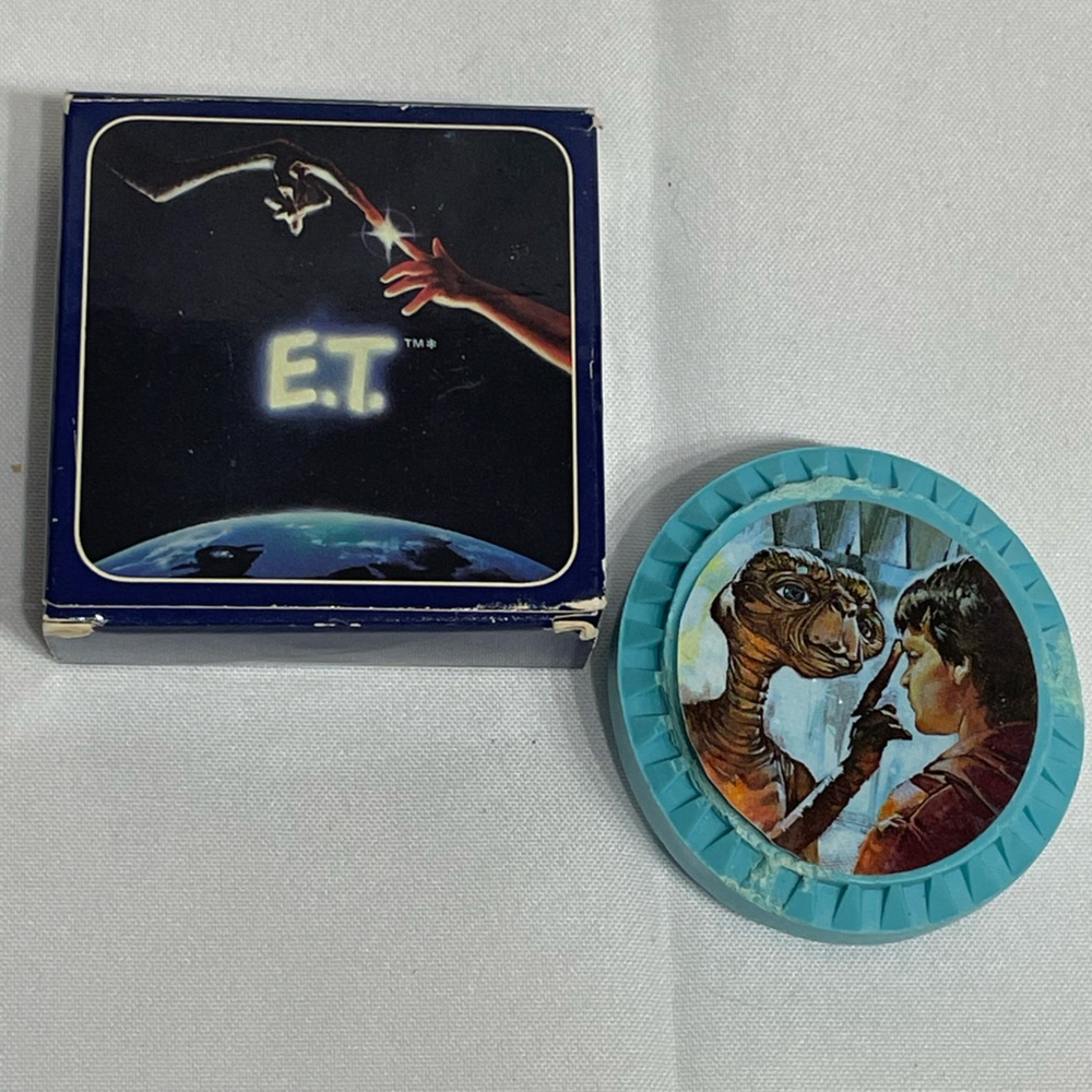 Vintage AVON E.T. the Extra-Terrestrial Moulded Soap with Decal NEW NEVER USED